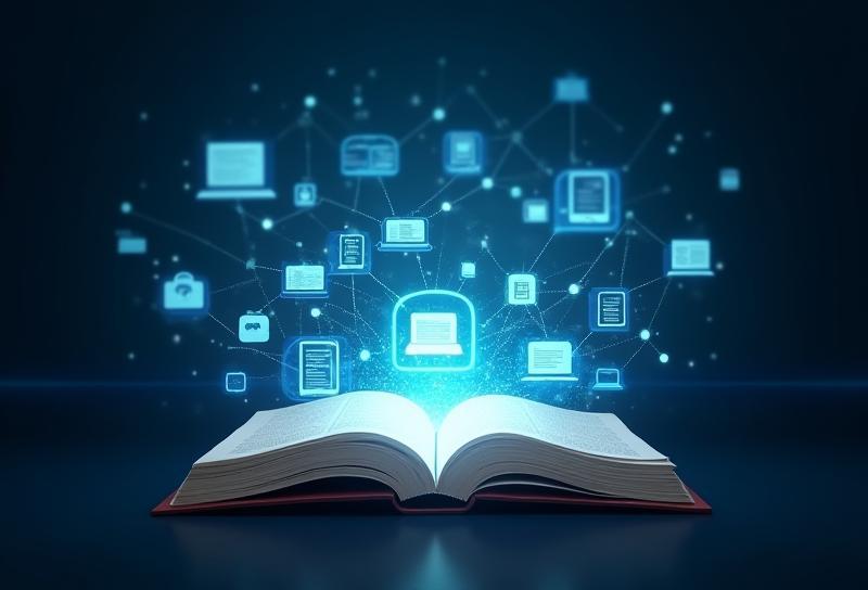 Image representing a library or knowledge resources